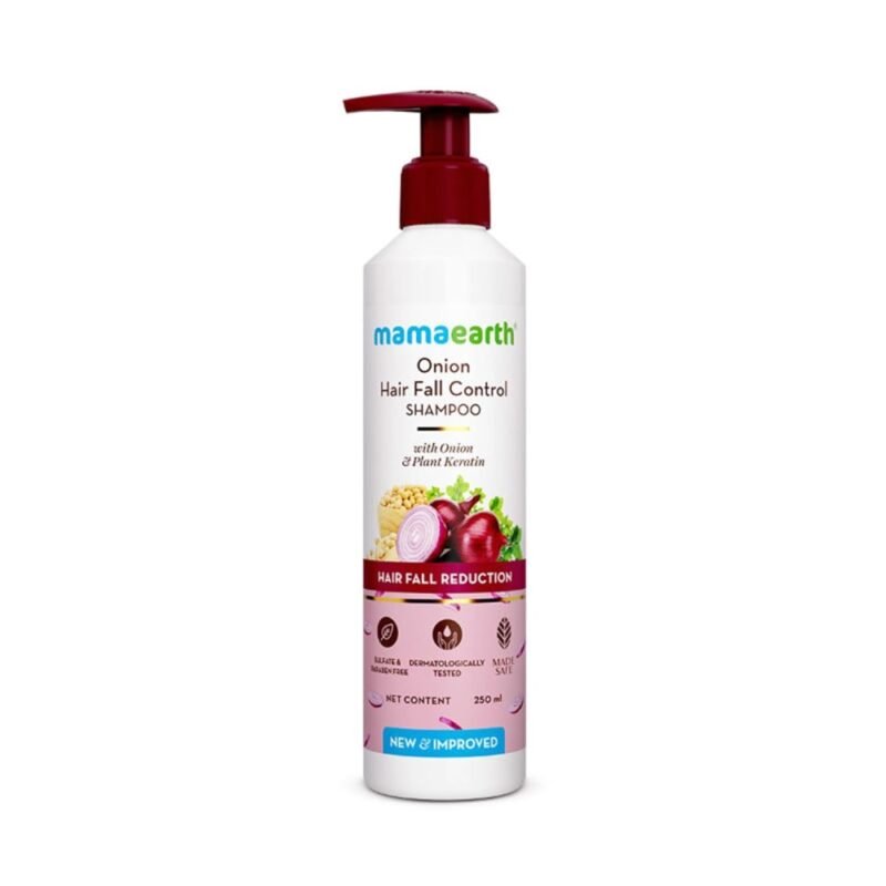 Mamaearth Onion Shampoo for Hair Growth & Hair Fall Control 250ml in Bangladesh 1
